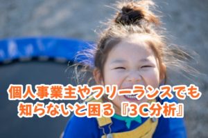 個人事業主やフリーランスでも知らないと困る『3C分析』~戦略を練るにはこの分析から!